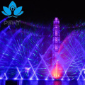 Musical dancing screen laser water show outdoor